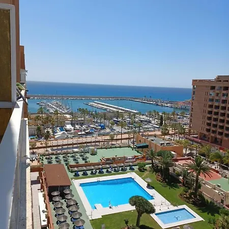 Primera Linea De Playa Y Vista Al Mar En Pyr Estudio Apartment Fuengirola